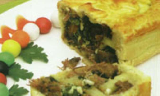 پاته گوشت و سيب زميني 