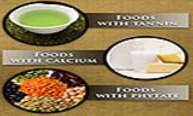 مواد غذایی که مانع از جذب آهن می‌شوند