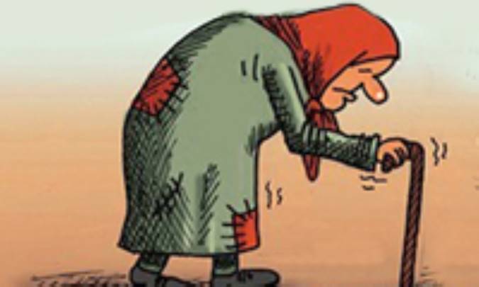 پیرزن و بازرگان