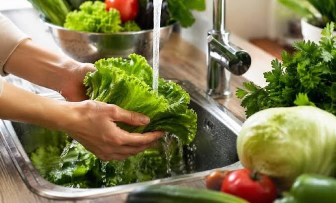 اشتباهات خطرناک در شستن کاهو، کلم و سبزیجات