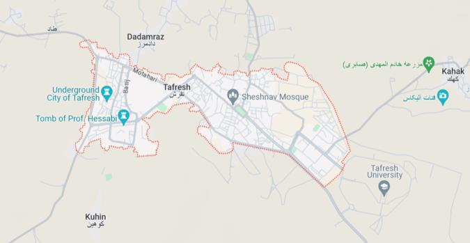 شهرستان تفرش کجاست؟ از پیش شماره این شهر تا مناطق گردشگری و مشاهیر آن