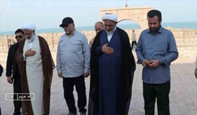 ابلاغ سلام و دعای خیر رهبر انقلاب به رزمندگان در تنگه هرمز