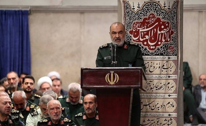 سردار سلامی در دیدار پاسداران با فرمانده کل قوا چه گفت؟