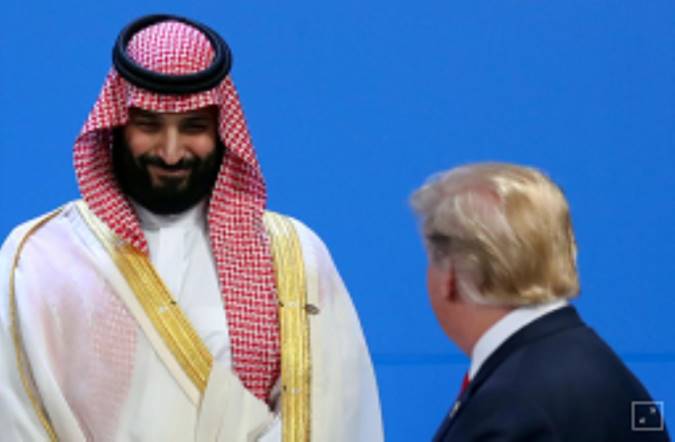 ترامپ و ولیعهد سعودی در حاشیه اجلاس G20 ملاقات دوستانه و گرمی داشتند