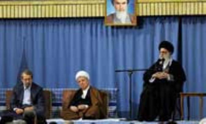 دیدار جمعی از مسئولان نظام و میهمانان کنفرانس وحدت اسلامی