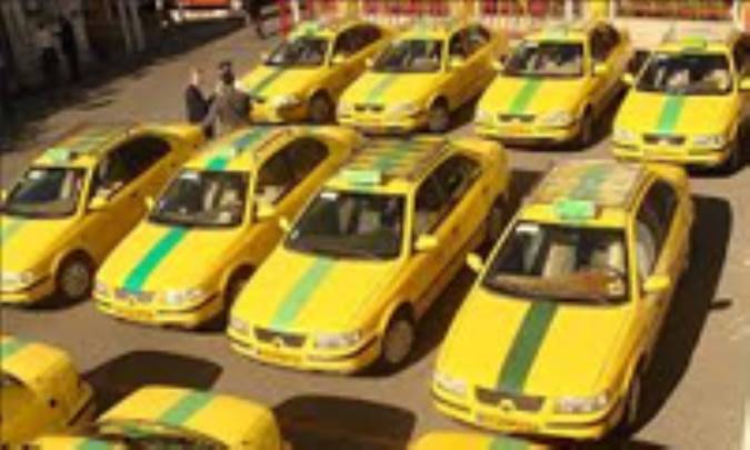 راننده تاکسی متفاوت در ایران + عکس 