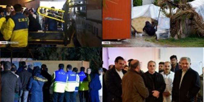 آخرین وضعیت خدمت رسانی به مناطق زلزله زده کرمانشاه + آمار پس‌لرزه‌ها