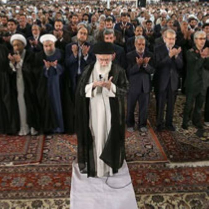 گزارش تصویری /  اقامه نماز عید سعید فطر به امامت رهبر معظم انقلاب 