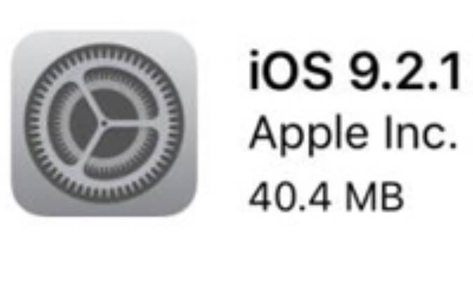 انتشار بروزرسان iOS 9.2.1 