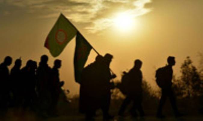 نقشه های مورد نیاز جهت پیاده روی اربعین