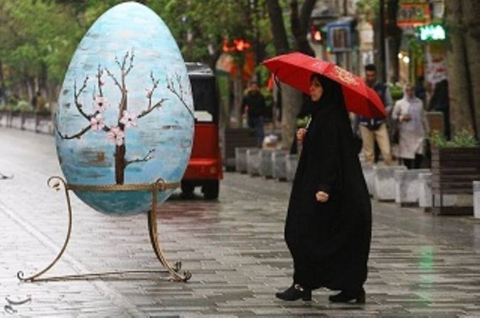 پیش‌بینی بارش باران طی ۳ هفته اول فروردین در سراسر کشور