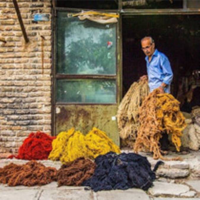 گزارش تصویری /  رنگرزی سنتی - سنندج 