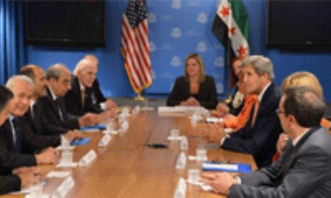 جون کیری: لا حل عسکریاً فی سوریا