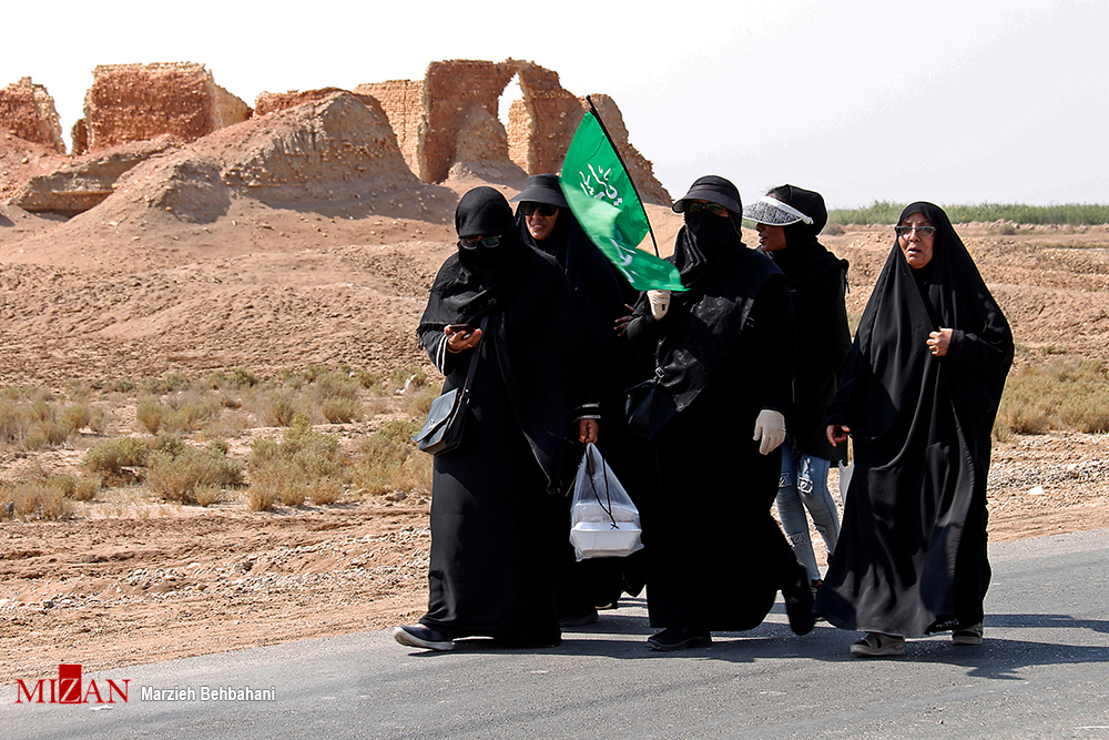 راهپیمایی جاماندگان اربعین در سراسر کشور
