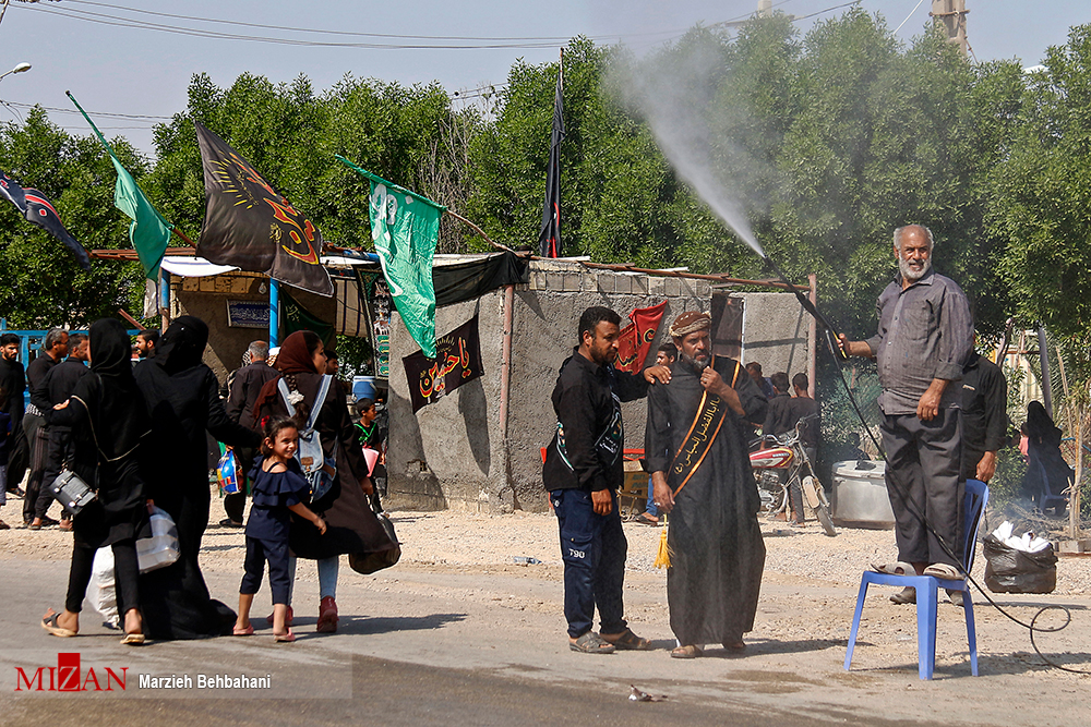راهپیمایی جاماندگان اربعین در سراسر کشور