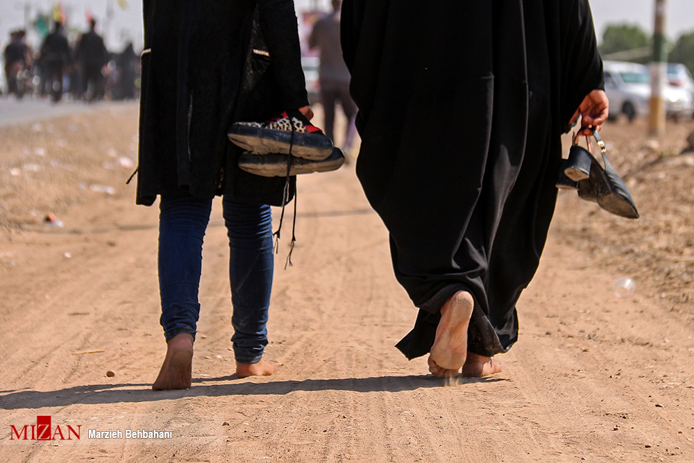 راهپیمایی جاماندگان اربعین در سراسر کشور