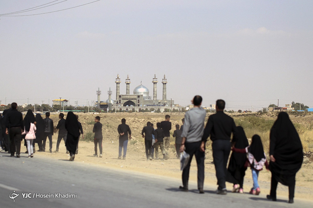 راهپیمایی جاماندگان اربعین در سراسر کشور