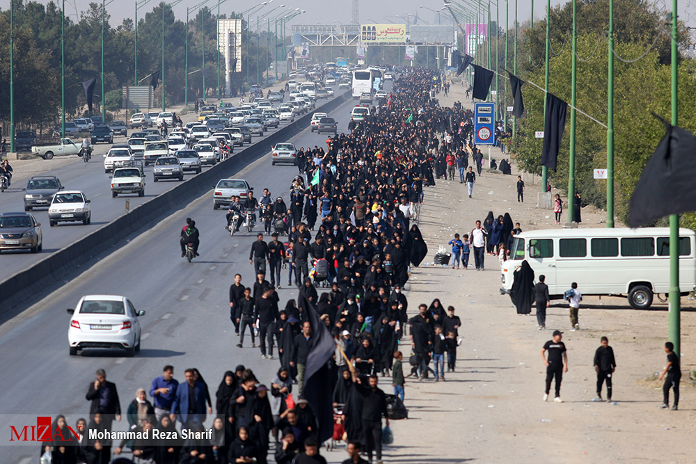 راهپیمایی جاماندگان اربعین در سراسر کشور