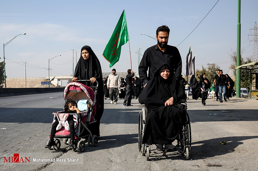 راهپیمایی جاماندگان اربعین در سراسر کشور