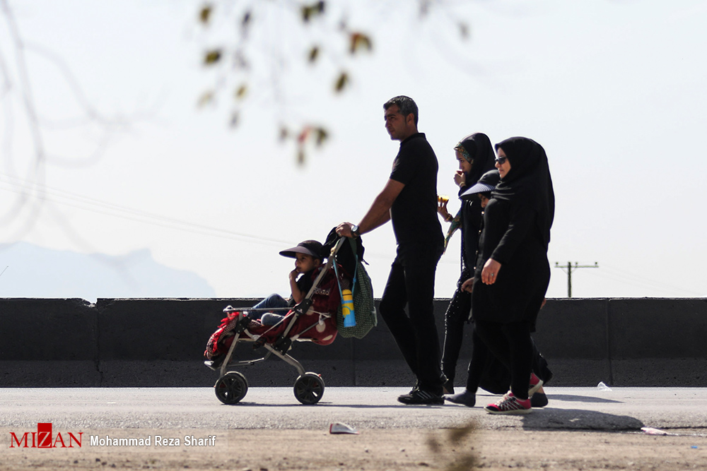 راهپیمایی جاماندگان اربعین در سراسر کشور