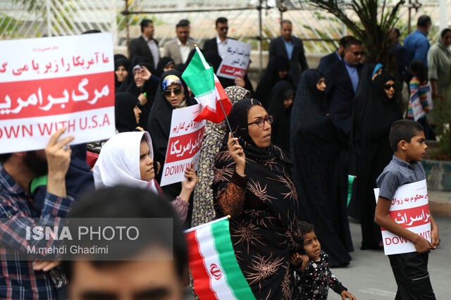 خروش مردم انقلابی ایران علیه آشوب‌گران