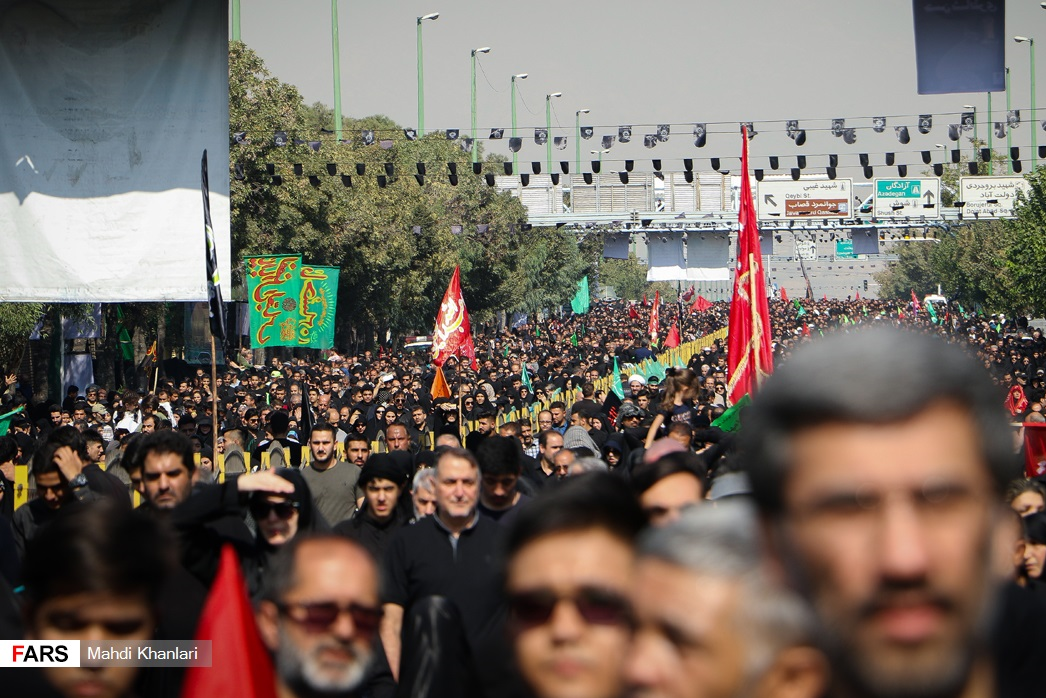 راهپیمایی جاماندگان اربعین در سراسر کشور