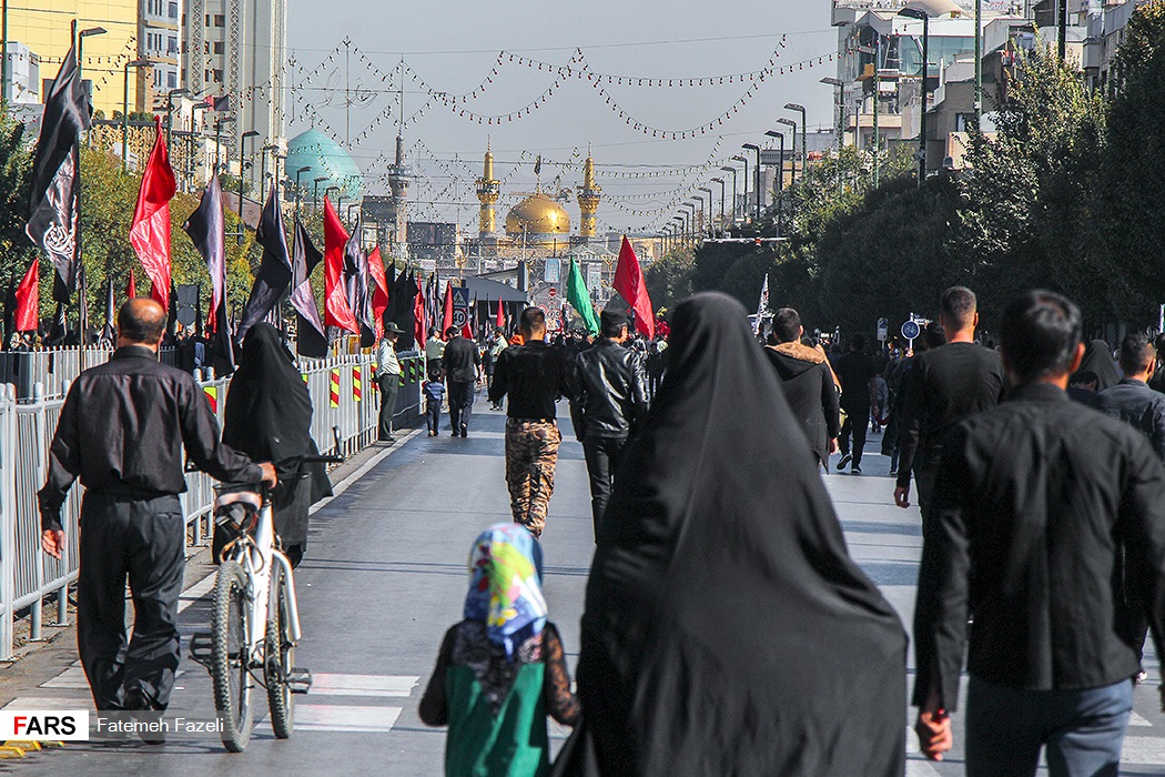 راهپیمایی جاماندگان اربعین در سراسر کشور