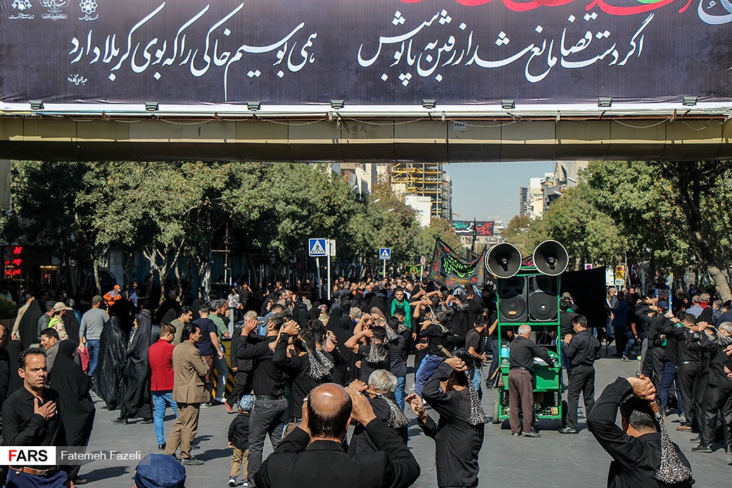 راهپیمایی جاماندگان اربعین در سراسر کشور