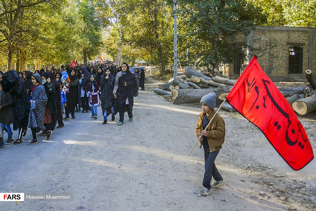 راهپیمایی جاماندگان اربعین در سراسر کشور