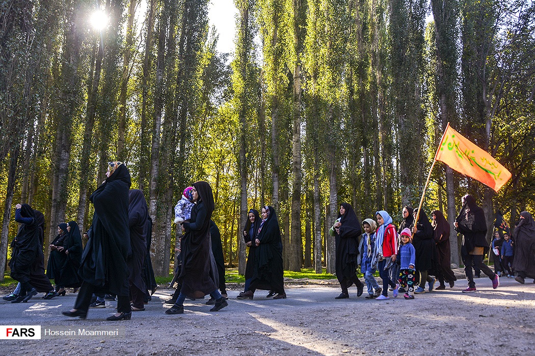 راهپیمایی جاماندگان اربعین در سراسر کشور