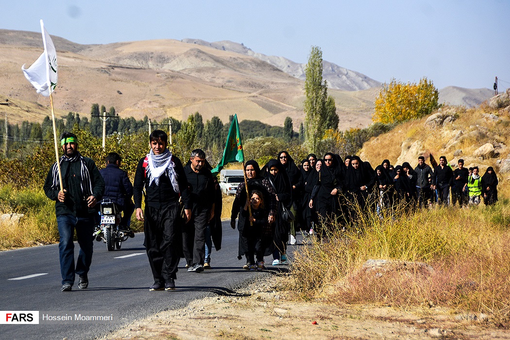 راهپیمایی جاماندگان اربعین در سراسر کشور