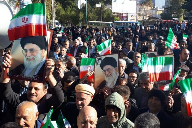 خروش مردم انقلابی ایران علیه آشوب‌گران