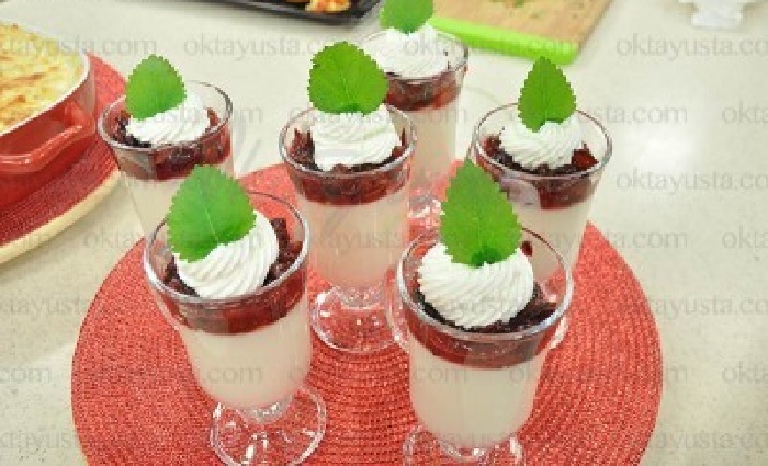 طرز تهیه انواع دسر با آلو