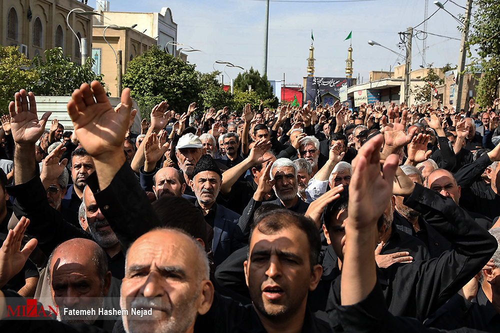 راهپیمایی جاماندگان اربعین در سراسر کشور