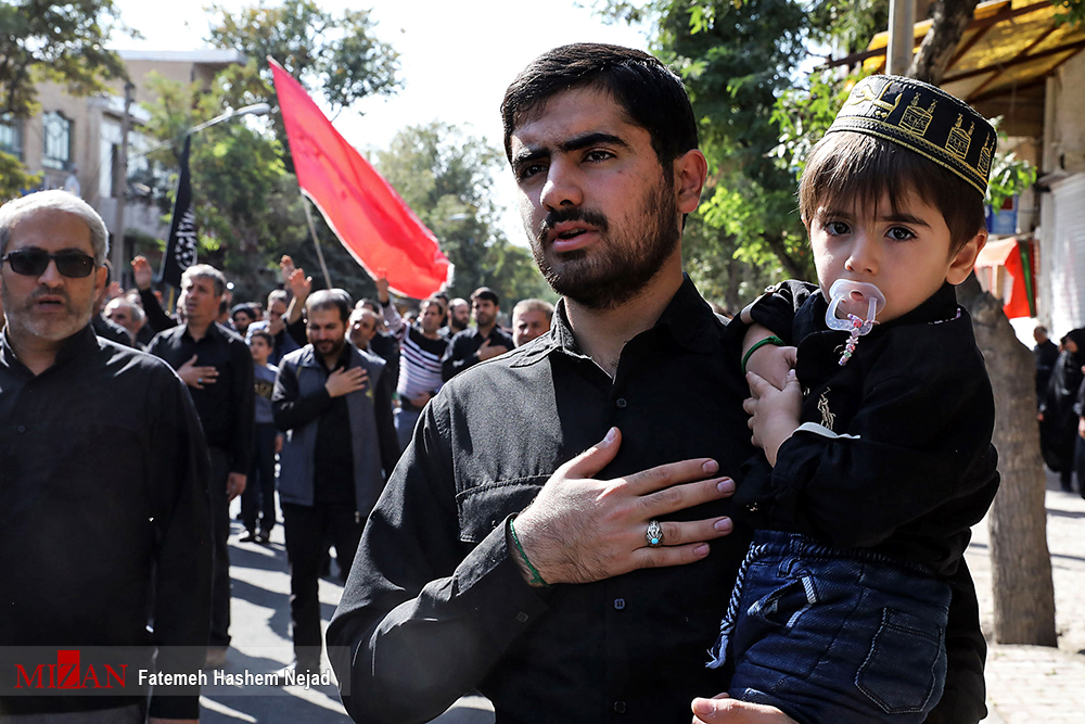 راهپیمایی جاماندگان اربعین در سراسر کشور
