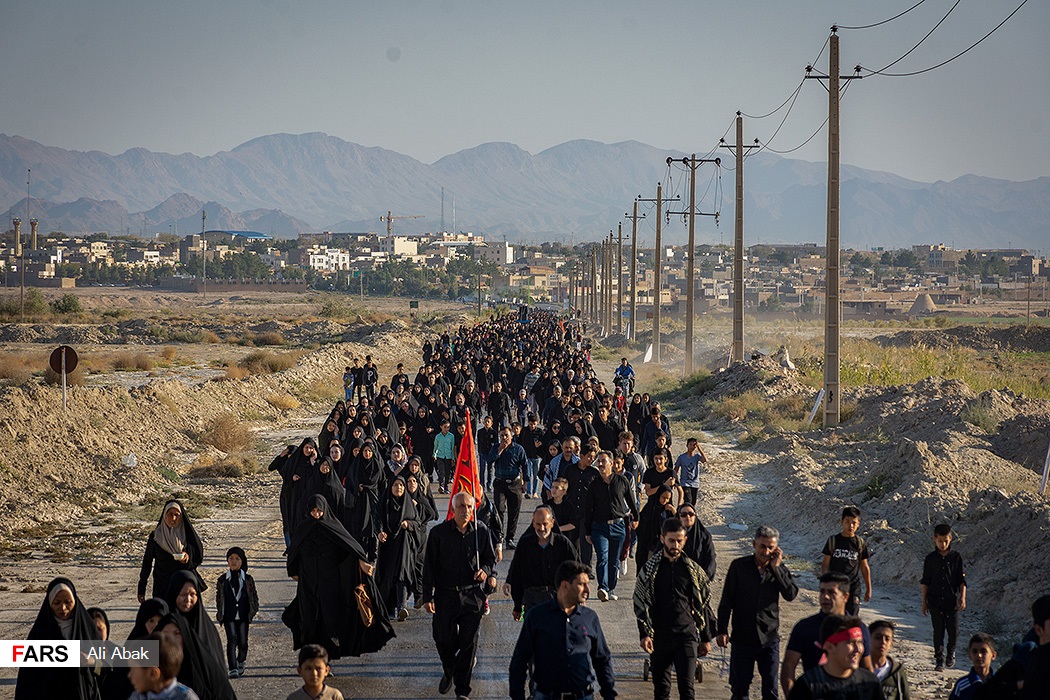 راهپیمایی جاماندگان اربعین در سراسر کشور