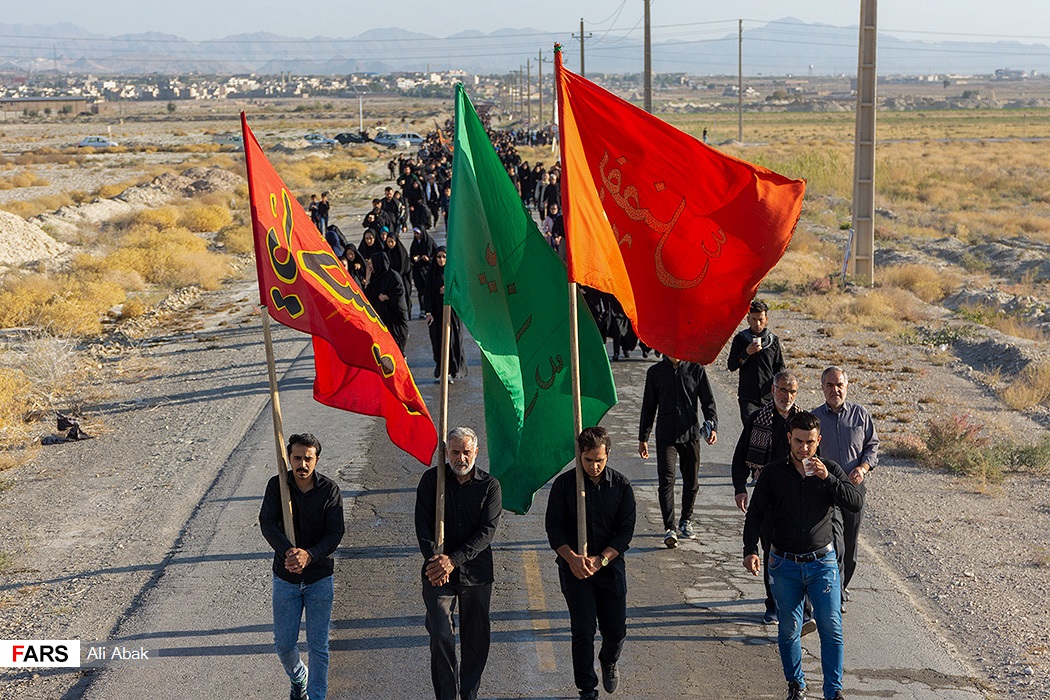 راهپیمایی جاماندگان اربعین در سراسر کشور
