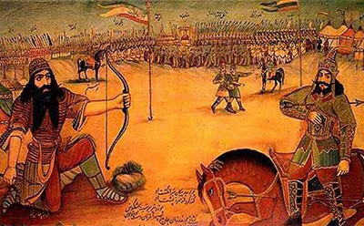 صخره‌های باستانی