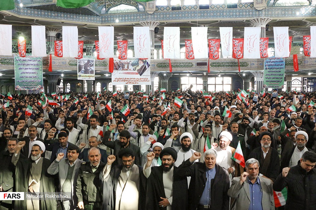 خروش مردم انقلابی ایران علیه آشوب‌گران