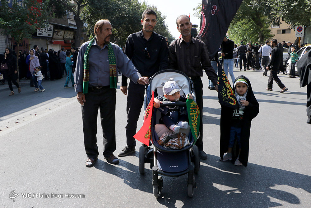 راهپیمایی جاماندگان اربعین در سراسر کشور