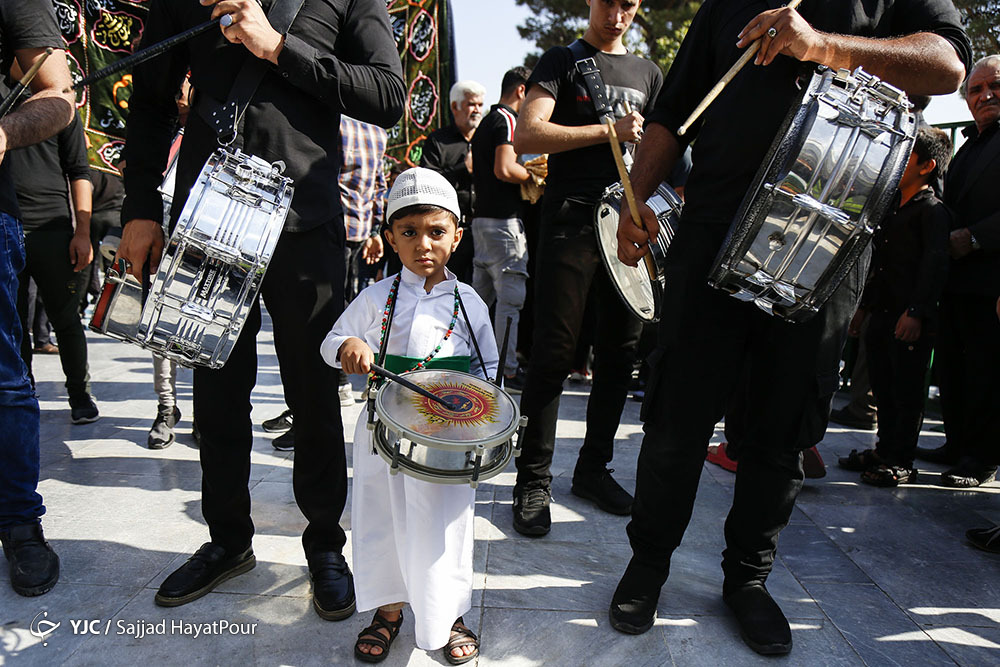 راهپیمایی جاماندگان اربعین در سراسر کشور