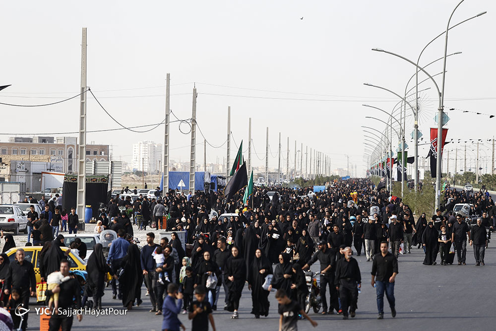 راهپیمایی جاماندگان اربعین در سراسر کشور