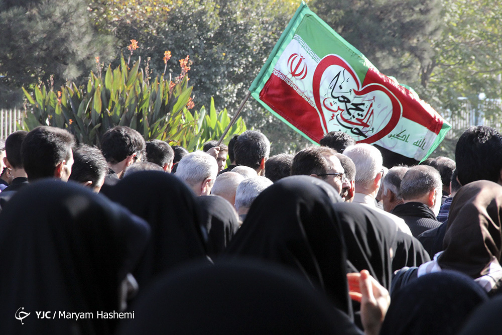 راهپیمایی جاماندگان اربعین در سراسر کشور