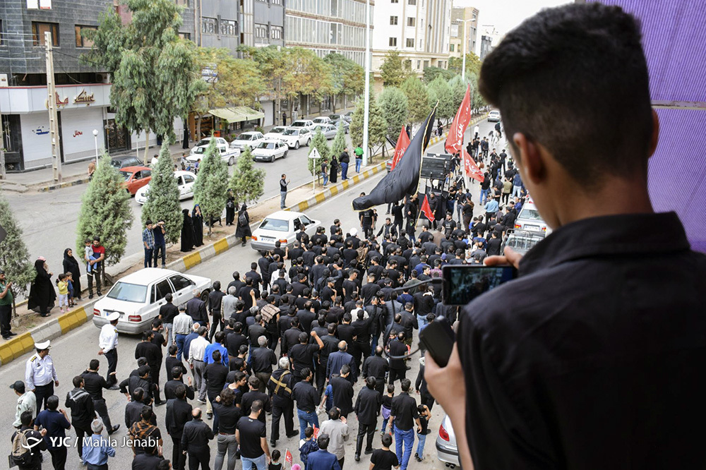 راهپیمایی جاماندگان اربعین در سراسر کشور