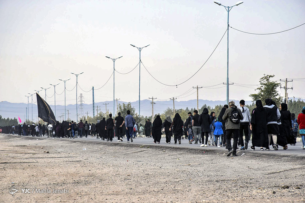 راهپیمایی جاماندگان اربعین در سراسر کشور