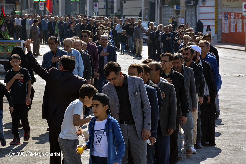 راهپیمایی جاماندگان اربعین در سراسر کشور