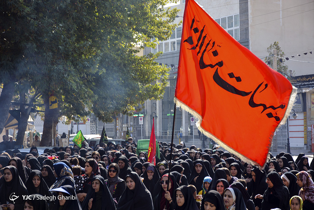راهپیمایی جاماندگان اربعین در سراسر کشور
