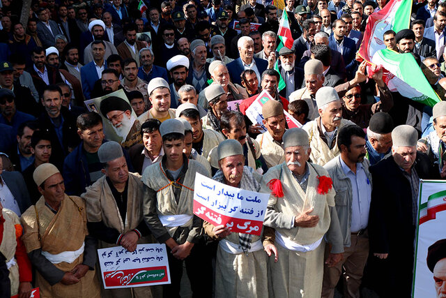 خروش مردم انقلابی ایران علیه آشوب‌گران