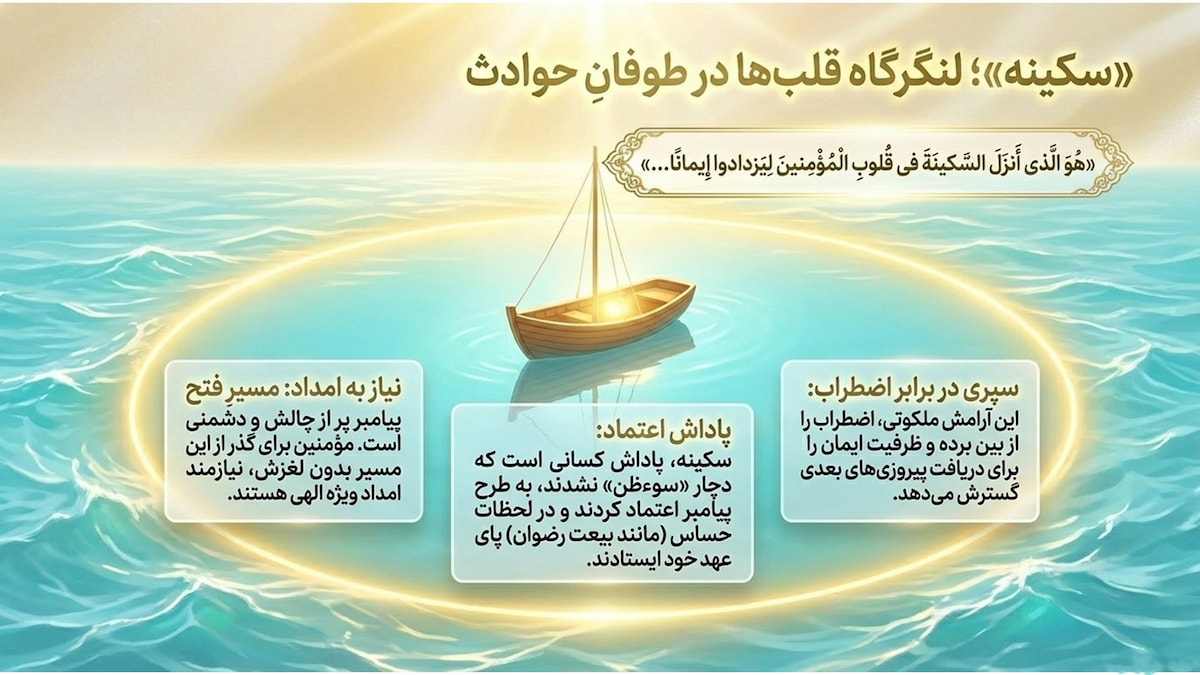 تفسیر سوره فتح (آیات ۲ تا ۴)