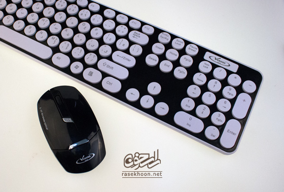 موس و کیبورد بی سیم ونوس